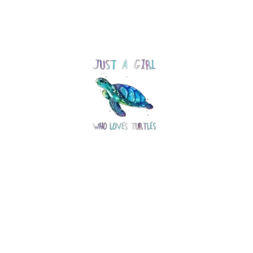 Girl Who Loves Turtles Realistic