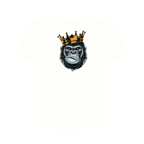 Gorilla With Crown